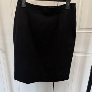 Eileen Fisher Black Stretch Pencil Skirt